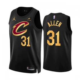 Canotte Uomo Cleveland Cavaliers Jarrett Allen 31 Jordan 2022-23 Statement Edition Nero Swingman